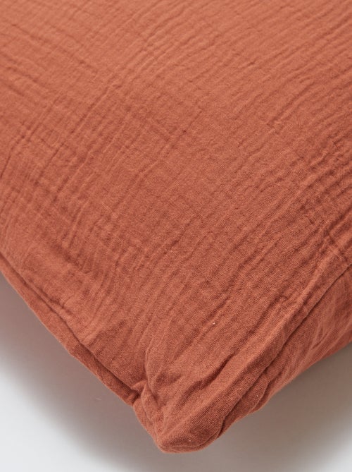 Parure de lit 2 personnes (240 x 220cm) en gaze de coton - Kiabi Home - Kiabi