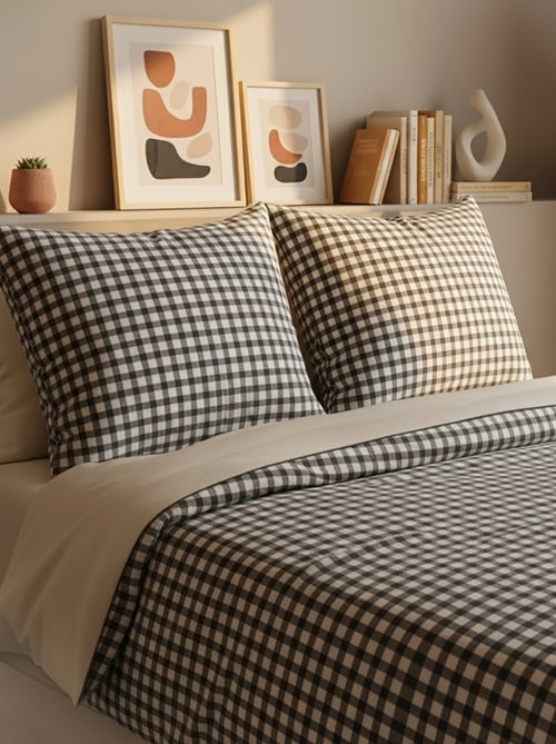 Parure de lit 2 personnes (240 x 220cm) en gaze de coton - Kiabi Home - Kiabi