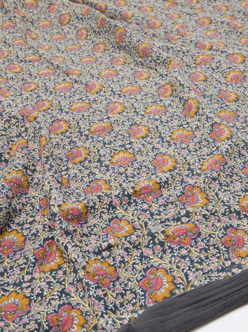 Parure de lit 2 personnes 260 x 240 cm en gaze de coton - Kiabi Home - Kiabi