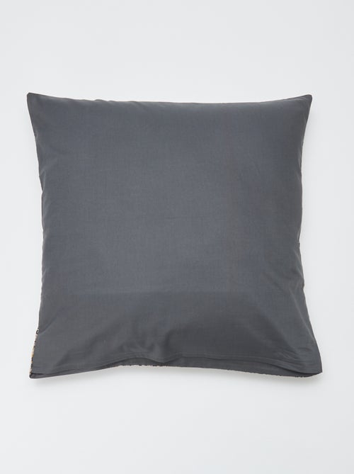 Parure de lit 2 personnes 260 x 240cm en coton 57 fils - Kiabi Home - Kiabi Parure de lit 2 personnes 260 x 240cm en coton 57 fils - Kiabi Home - Kiabi