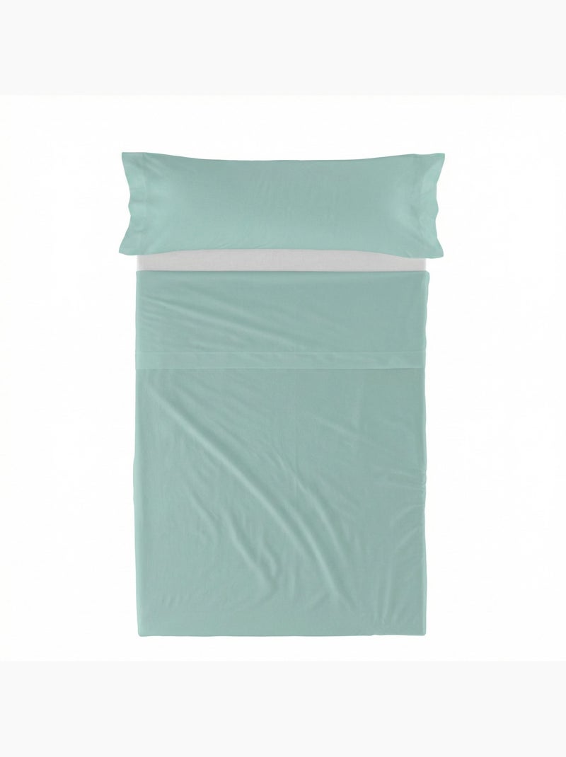 Parure de lit 2 pi?ces Basic "Happyfriday" Menthe - Kiabi