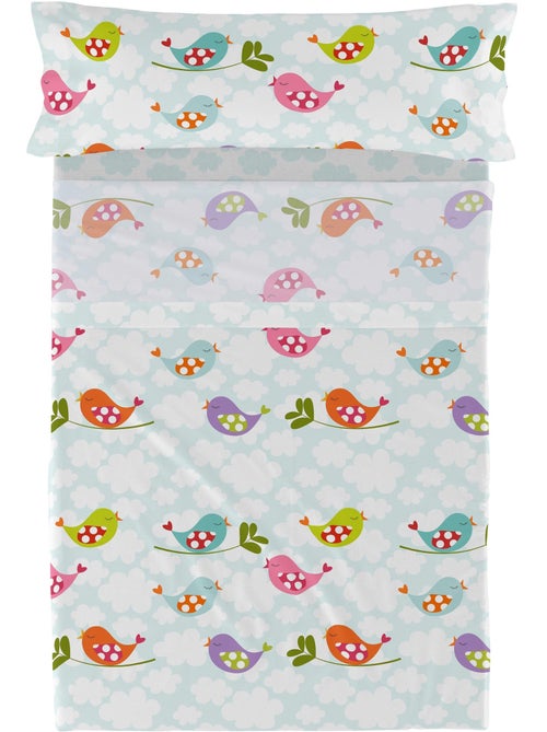 Parure de lit 2 pi?ces Little birds "Happyfriday" - Kiabi Parure de lit 2 pi?ces Little birds "Happyfriday" - Kiabi
