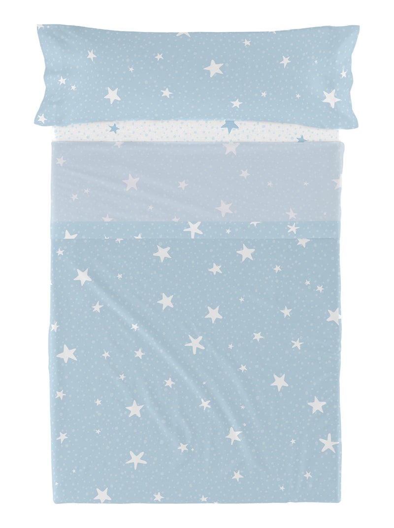Parure de lit 2 pi?ces Little star "Happyfriday" Bleu - Kiabi