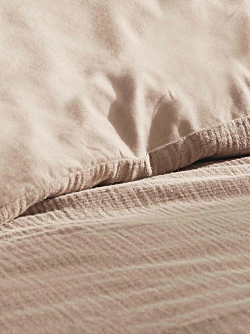 Parure de Lit 2 Pièces Angélia en Gaze de Coton - Kiabi