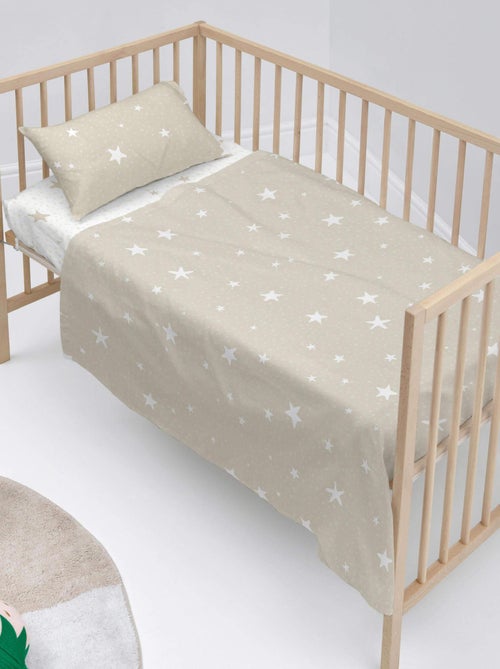 Parure de lit 2 pièces little star lit bébé "happyfriday" - Kiabi