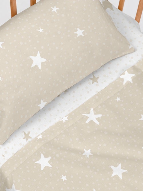 Parure de lit 2 pièces little star lit bébé "happyfriday" - Kiabi