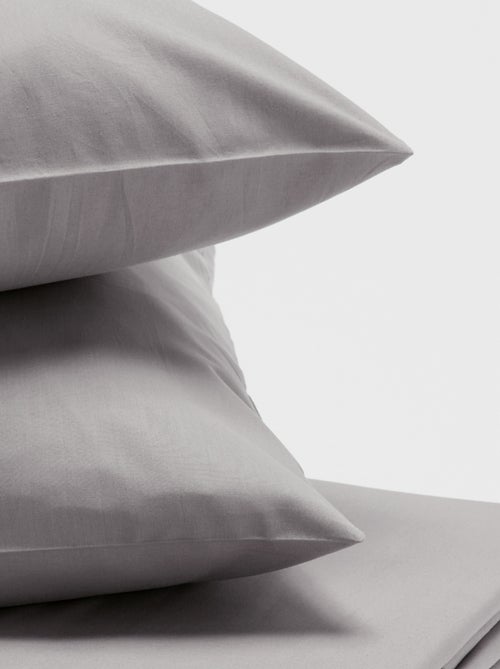 Parure de lit 240 x 220 cm en coton - Kiabi