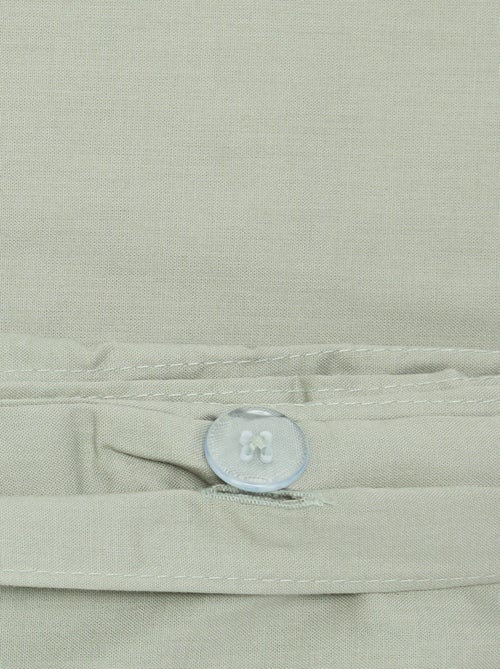 Parure de lit 240 x 220 cm en coton - Kiabi Parure de lit 240 x 220 cm en coton - Kiabi