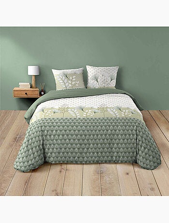 Parure de lit 3 pièces – 240 x 220 cm – 100% coton – 42 fils poetine