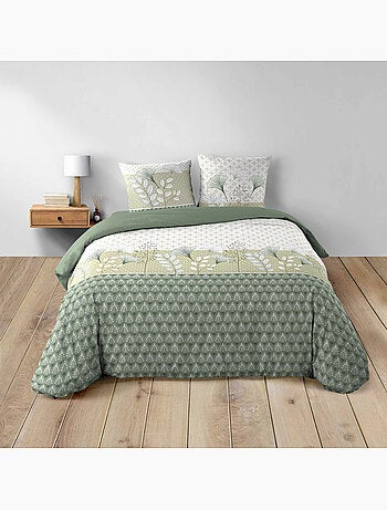 Parure de lit 3 pièces – 240 x 220 cm – 100% coton – 42 fils poetine