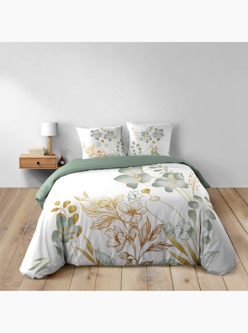 Parure de lit 3 pièces 240 x 220 cm – coton 42 fils – lolita - Kiabi
