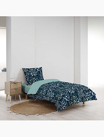 Parure de lit 3 pièces coton 57 fils imprimée allover stacy