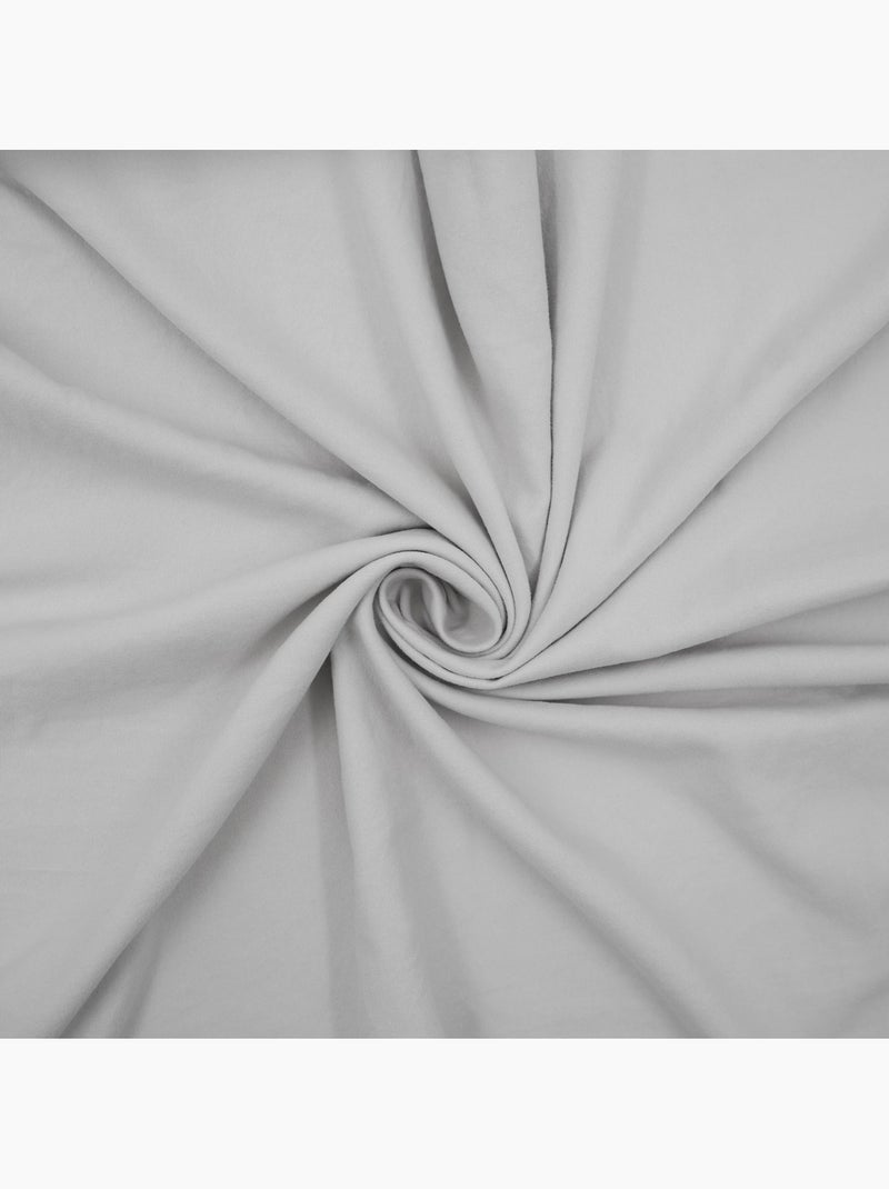 Parure de lit 3 pièces en microfibre unie lavée housse + taies Blanc - Kiabi