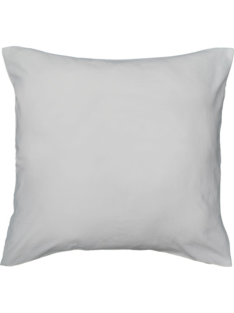 Parure de lit 3 pièces en microfibre unie lavée housse + taies Blanc - Kiabi