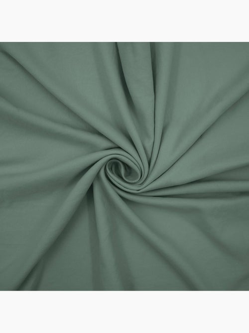 Parure de lit 3 pièces en microfibre unie lavée housse + taies - Kiabi