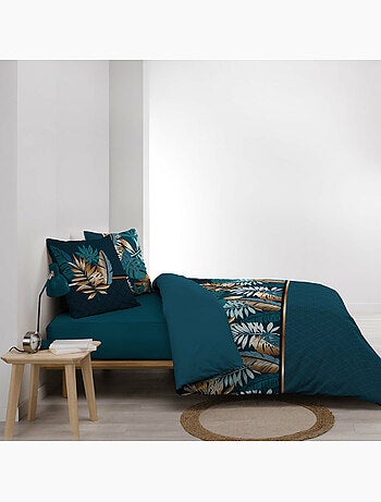 Parure de lit alianor feuilles exotiques