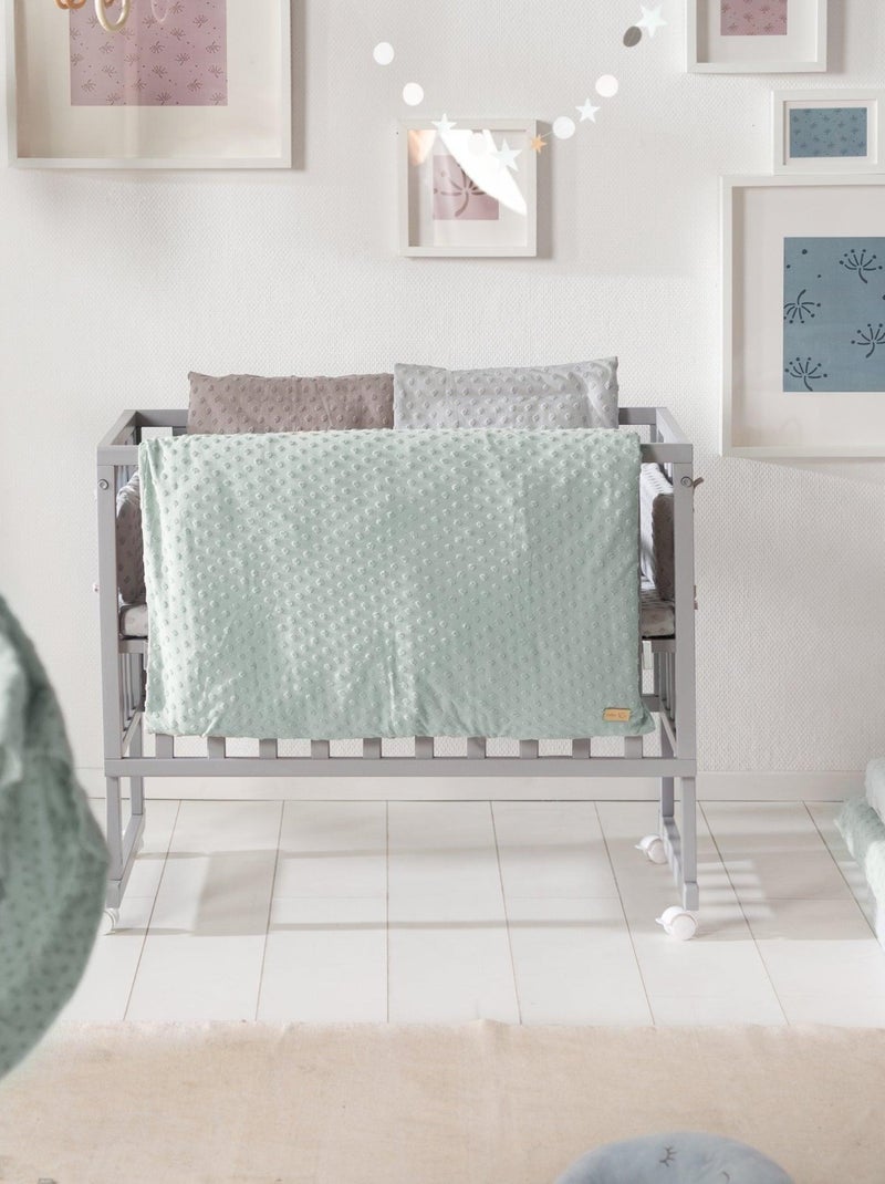Parure de lit bébé en coton bio 'Lil Planet' ROBA Vert d'eau - Kiabi