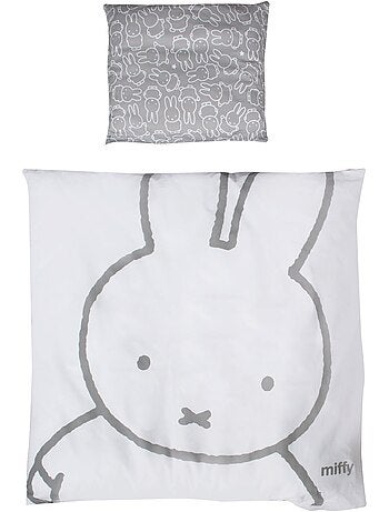 Parure de lit bébé réversible en coton miffy® ROBA