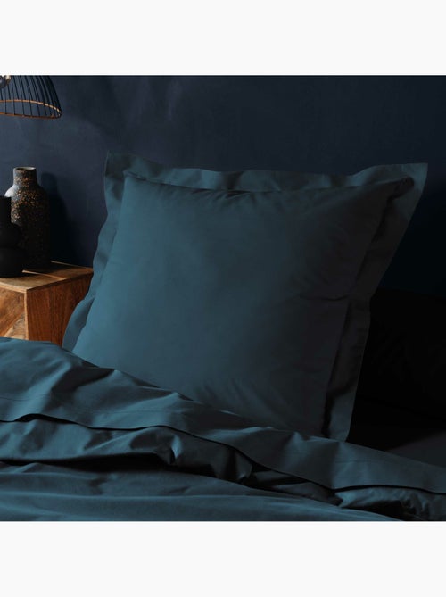 Parure de lit complète - 100% coton 57 fils - drap-housse + 4 taies - Kiabi