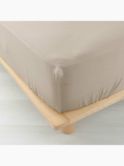 Parure de lit complète – 2 taies 63x63 cm + drap housse - Kiabi Parure de lit complète – 2 taies 63x63 cm + drap housse - Kiabi