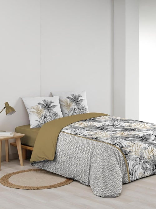 Parure de lit coton 57 fils douceur d'intérieur - Kiabi