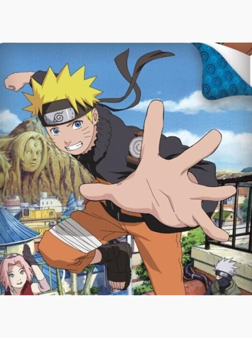 Parure de lit coton naruto aymax - Kiabi Parure de lit coton naruto aymax - Kiabi