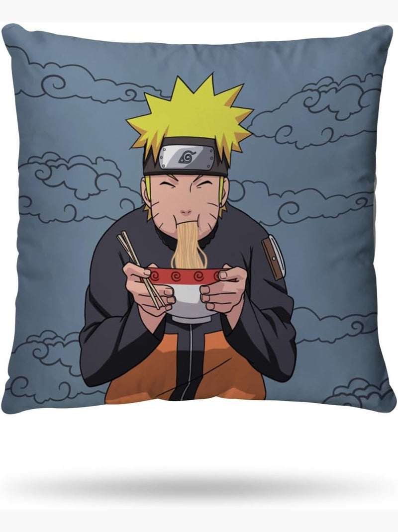 Parure de lit coton promo linge naruto Bleu - Kiabi