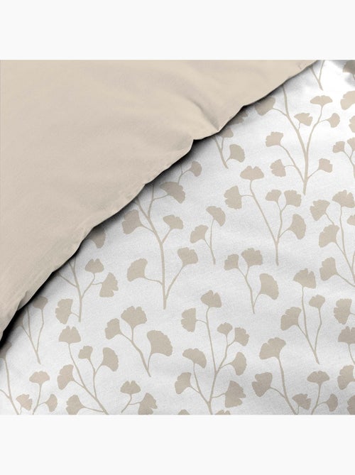 Parure de lit coton violette douceur d'intérieur - Kiabi
