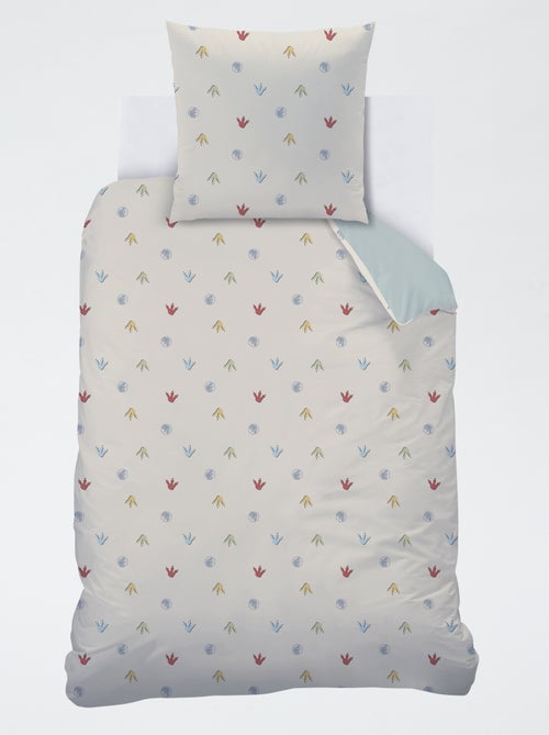 Parure de lit 'Dinosaures' - 1 personne - Kiabi