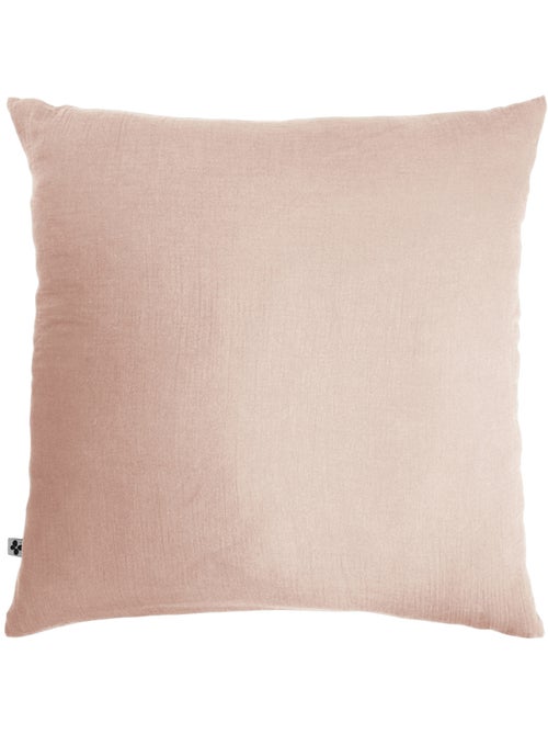 Parure de lit double gaze de coton gaïa + 2 taies 60x60 cm - Kiabi