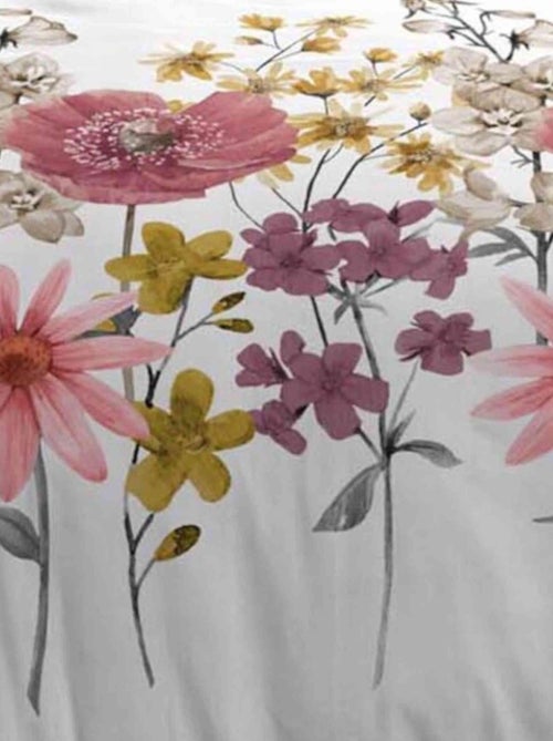 Parure de lit double gaze de coton ROSINE - Kiabi