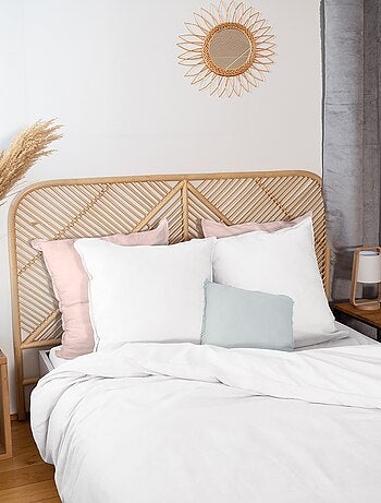 Parure de lit en lin mélangé - 2 personnes