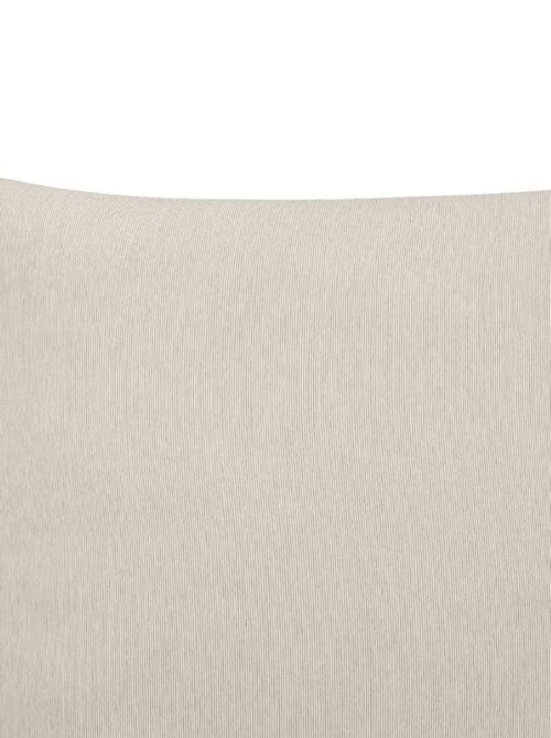 Parure de lit en microfibre flanelle motif fines rayures - Kiabi