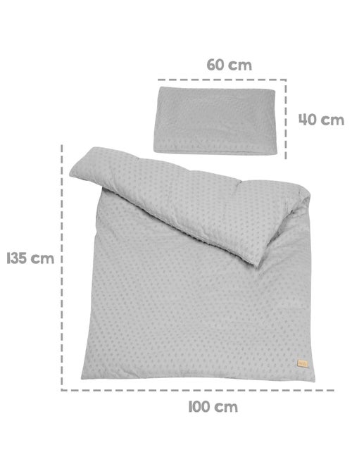 Parure de lit enfant en coton Bio + drap et tour de lit 'Lil Planet' ROBA - Kiabi Parure de lit enfant en coton Bio + drap et tour de lit 'Lil Planet' ROBA - Kiabi