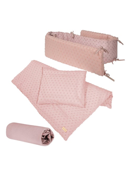 Parure de lit enfant en coton Bio + drap et tour de lit 'Lil Planet' ROBA - Kiabi Parure de lit enfant en coton Bio + drap et tour de lit 'Lil Planet' ROBA - Kiabi