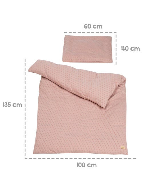 Parure de lit enfant en coton Bio + drap et tour de lit 'Lil Planet' ROBA - Kiabi Parure de lit enfant en coton Bio + drap et tour de lit 'Lil Planet' ROBA - Kiabi