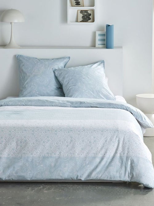 Parure de lit fantaisie réversible - 2 personnes - Kiabi