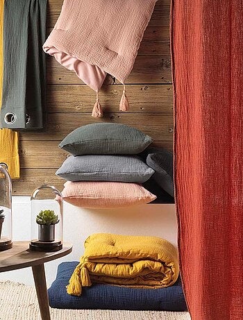Parure de lit Gaze de coton Alia PROMO LINGE