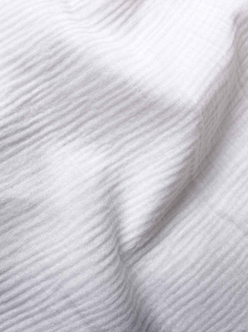 Parure de lit géométrique et réversible Blanc - Kiabi