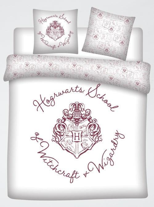 Parure de lit 'Harry Potter' - 2 personnes - Kiabi Parure de lit 'Harry Potter' - 2 personnes - Kiabi