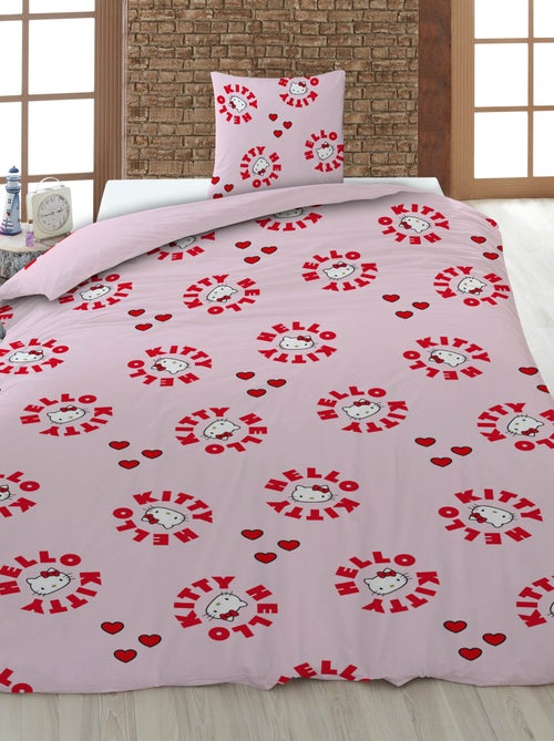 Parure de lit 'Hello Kitty' - 1 parure - Kiabi