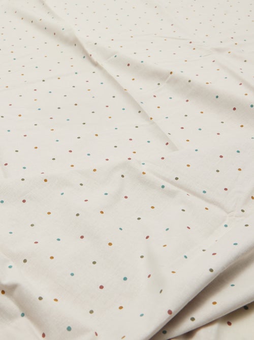 Parure de lit housse de couette (140 x 200cm)  + taie d'oreiller - 2 pi?ces - Kiabi