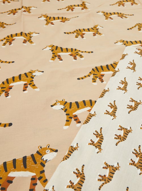 Parure de lit housse de couette (140 x 200cm) + taie d'oreiller - 2 pièces - Kiabi Parure de lit housse de couette (140 x 200cm) + taie d'oreiller - 2 pièces - Kiabi