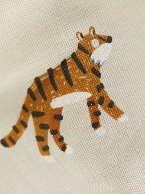 Parure de lit housse de couette (140 x 200cm) + taie d'oreiller - 2 pièces - Kiabi Parure de lit housse de couette (140 x 200cm) + taie d'oreiller - 2 pièces - Kiabi