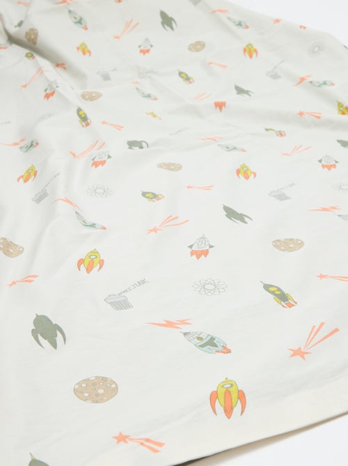 Parure de lit housse de couette (140 x 200cm)  + taie d'oreiller - 2 pièces - Kiabi