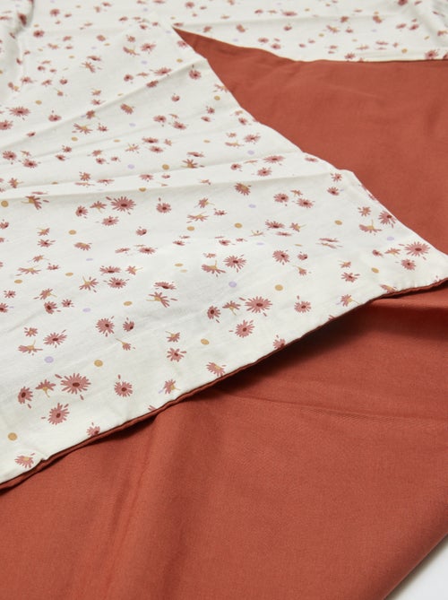 Parure de lit housse de couette (140 x 200cm)  + taie d'oreiller - 2 pièces - Kiabi