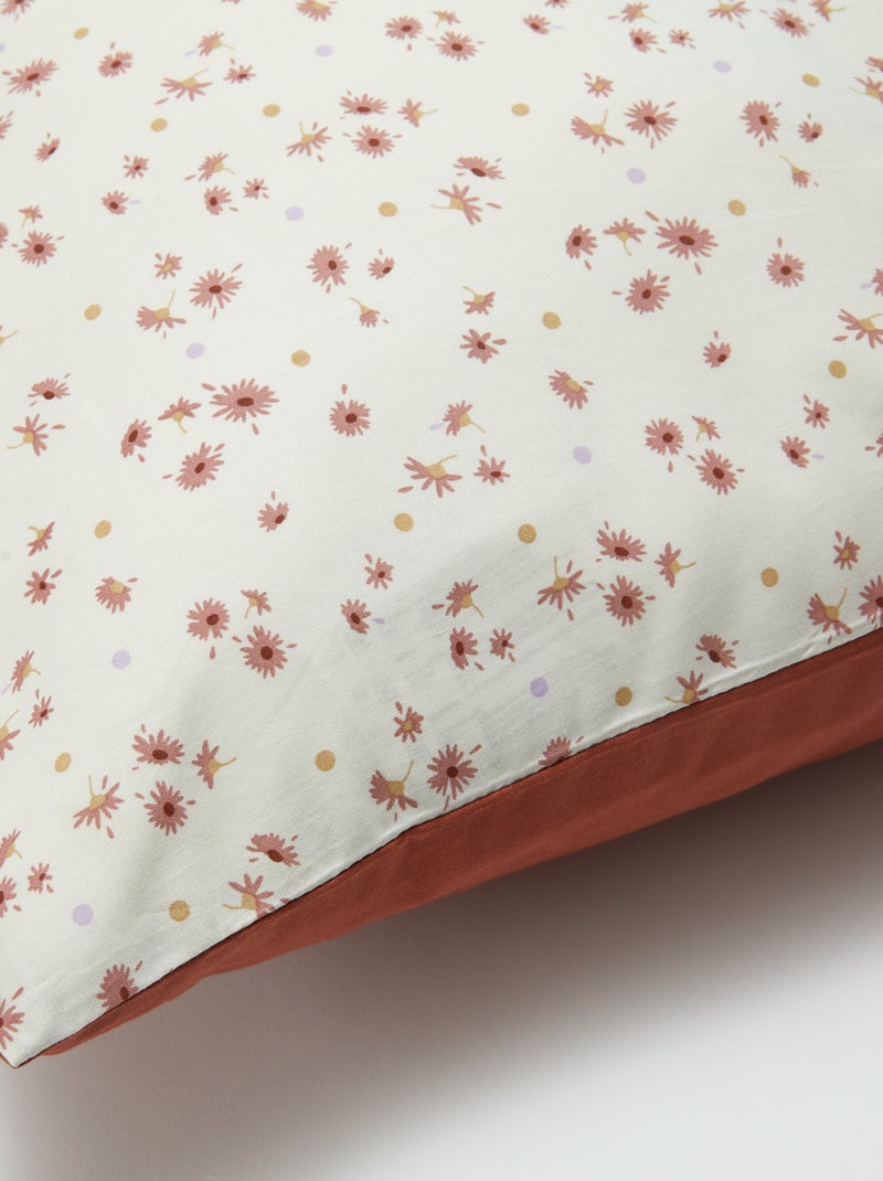 Taie D'oreiller THE BIG ONE - Lot De 2 - Standard/Queen - Blanc - Facile D'entretien