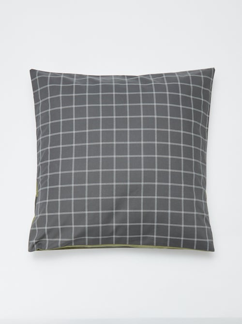 Parure de lit housse de couette (240x220 cm) + taies d'oreiller - Kiabi