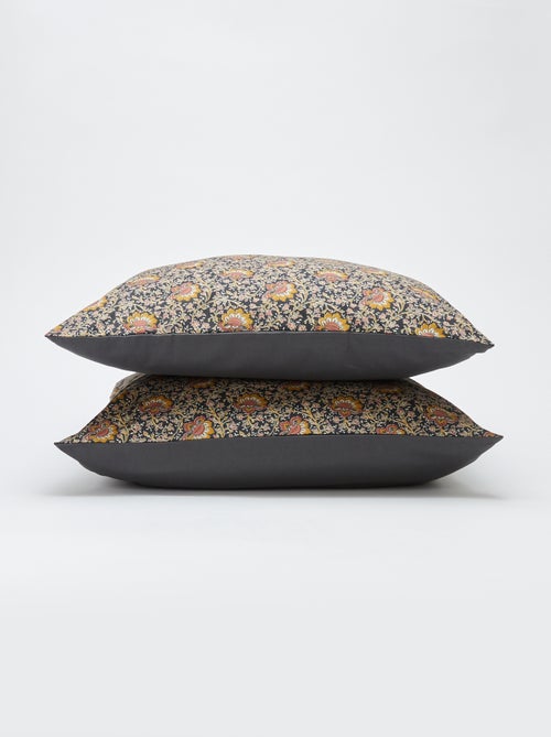 Parure de lit housse de couette + taies d'oreiller - Kiabi