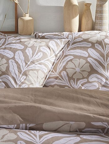 Parure de lit imprimé - 2 personnes